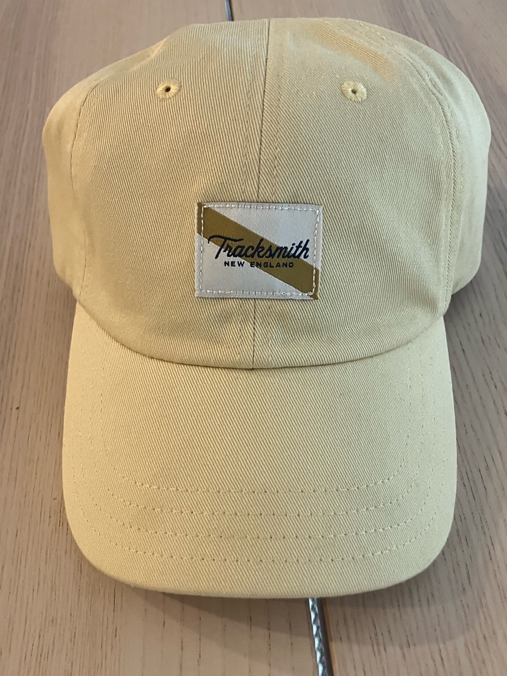Tracksmith Pale Yellow Hat